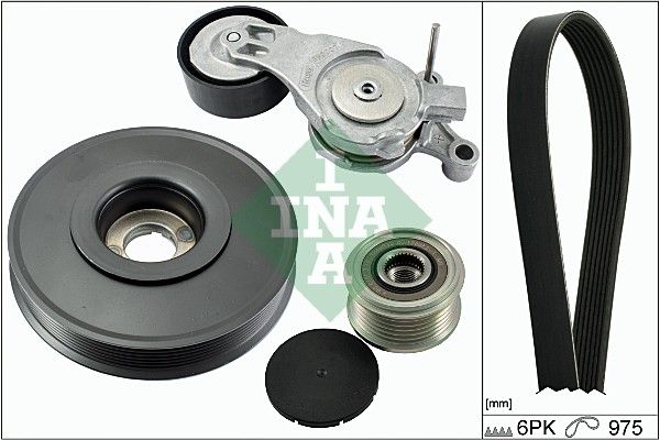 Schaeffler INA 529 0065 10 V-Ribbed Belt Set