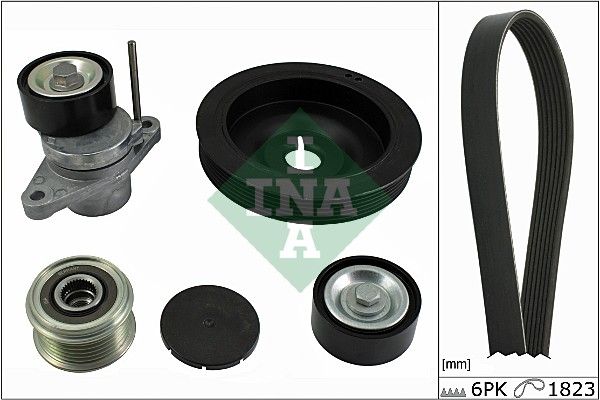 Schaeffler INA 529 0069 10 V-Ribbed Belt Set