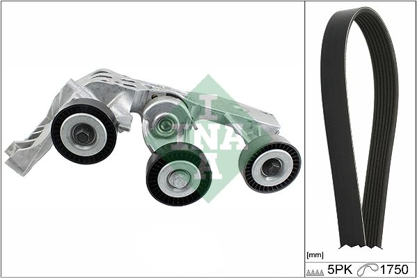Schaeffler INA 529 0081 10 V-Ribbed Belt Set