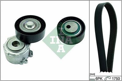 V-Ribbed Belt Set Schaeffler INA 529 0092 10