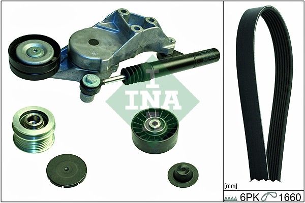 Schaeffler INA 529 0110 10 V-Ribbed Belt Set