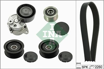 V-Ribbed Belt Set Schaeffler INA 529 0115 20