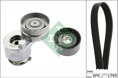 V-Ribbed Belt Set Schaeffler INA 529 0124 10