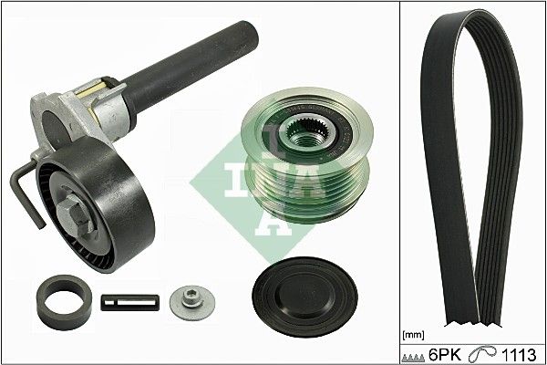 Schaeffler INA 529 0125 10 V-Ribbed Belt Set