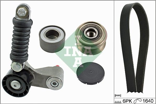 Schaeffler INA 529 0127 10 V-Ribbed Belt Set