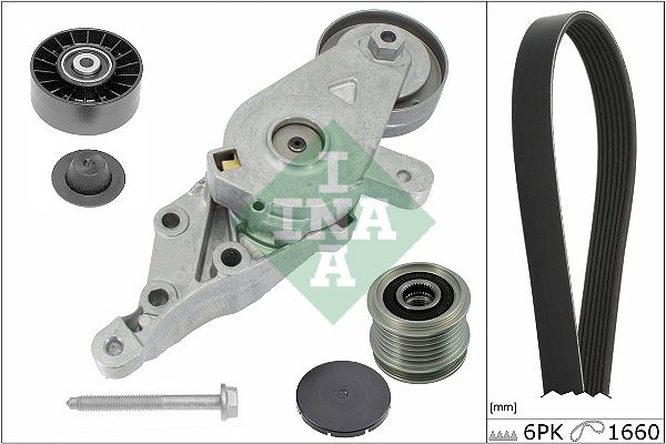 Schaeffler INA 529 0135 10 V-Ribbed Belt Set