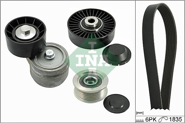 Schaeffler INA 529 0146 10 V-Ribbed Belt Set