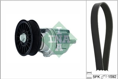 V-Ribbed Belt Set Schaeffler INA 529 0161 10