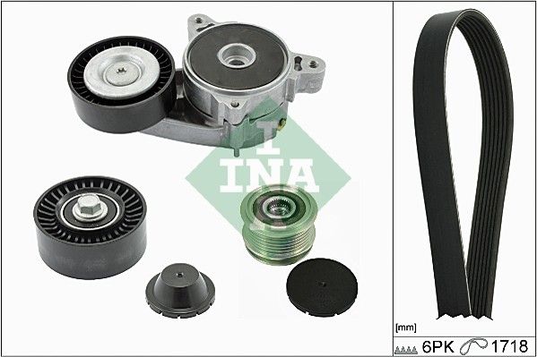 Schaeffler INA 529 0163 10 V-Ribbed Belt Set