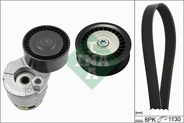 Schaeffler INA 529 0165 10 V-Ribbed Belt Set