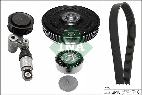 Schaeffler INA 529 0182 10 V-Ribbed Belt Set