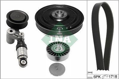 V-Ribbed Belt Set Schaeffler INA 529 0182 10
