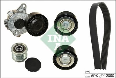 V-Ribbed Belt Set Schaeffler INA 529 0189 10