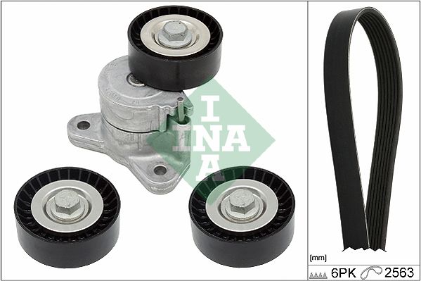Schaeffler INA 529 0191 10 V-Ribbed Belt Set