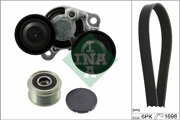 Schaeffler INA 529 0206 20 V-Ribbed Belt Set
