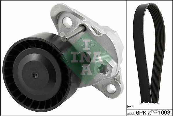 Schaeffler INA 529 0208 10 V-Ribbed Belt Set