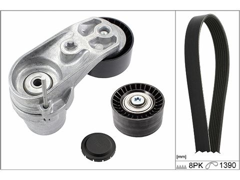 Schaeffler INA 529 0210 10 V-Ribbed Belt Set