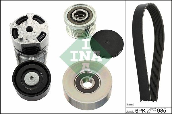 Schaeffler INA 529 0212 10 V-Ribbed Belt Set