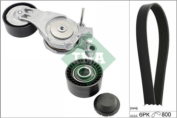 Schaeffler INA 529 0213 10 V-Ribbed Belt Set