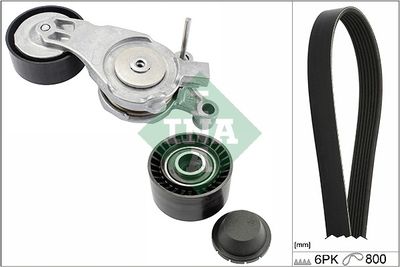V-Ribbed Belt Set Schaeffler INA 529 0213 10