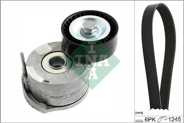 Schaeffler INA 529 0222 10 V-Ribbed Belt Set