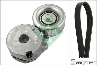 V-Ribbed Belt Set Schaeffler INA 529 0225 10