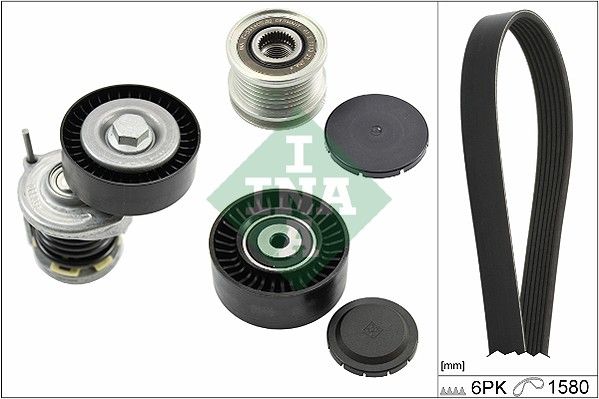 Schaeffler INA 529 0239 10 V-Ribbed Belt Set