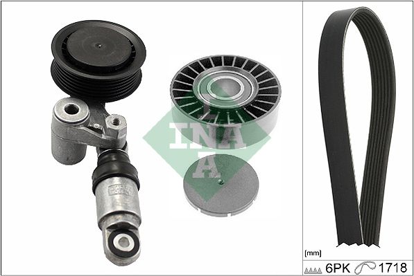 Schaeffler INA 529 0244 10 V-Ribbed Belt Set