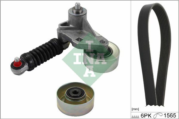 Schaeffler INA 529 0257 10 V-Ribbed Belt Set