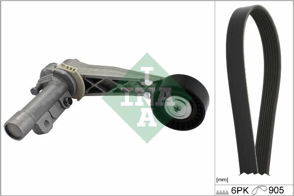 Schaeffler INA 529 0266 10 V-Ribbed Belt Set
