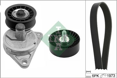 V-Ribbed Belt Set Schaeffler INA 529 0281 10