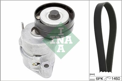 V-Ribbed Belt Set Schaeffler INA 529 0287 10