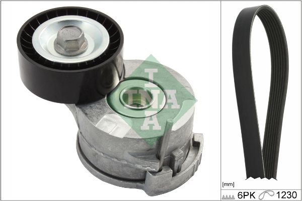 Schaeffler INA 529 0292 10 V-Ribbed Belt Set
