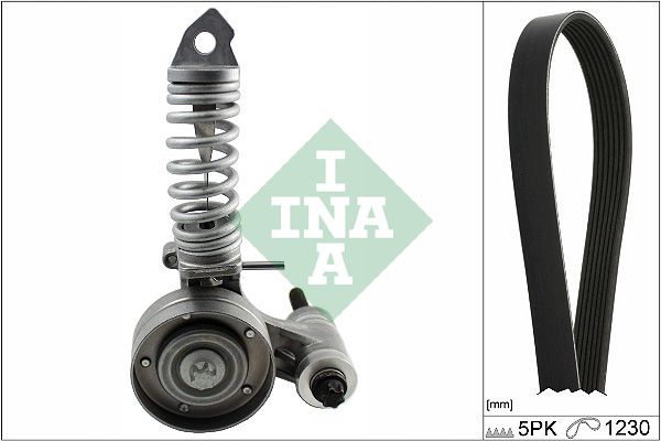 Schaeffler INA 529 0296 10 V-Ribbed Belt Set