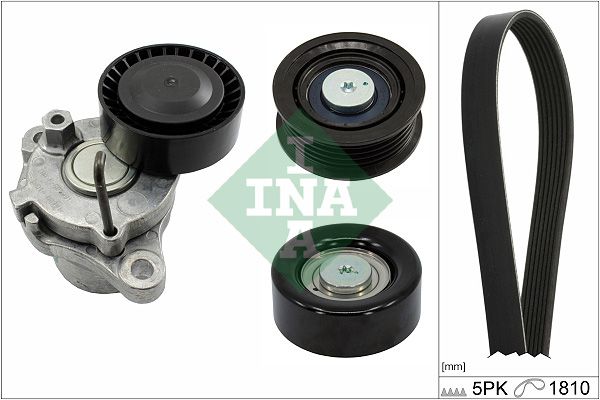 Schaeffler INA 529 0299 10 V-Ribbed Belt Set