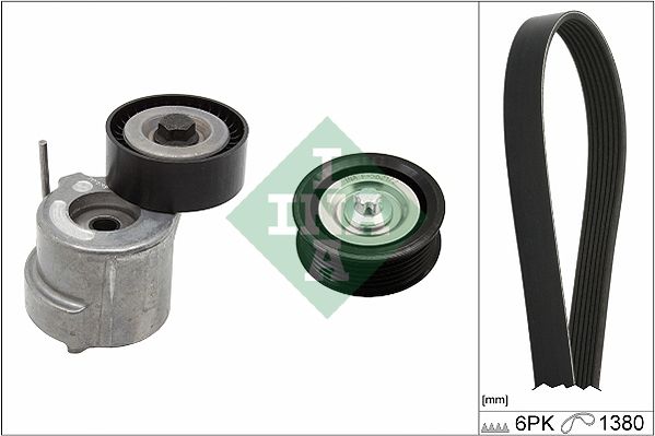 Schaeffler INA 529 0303 10 V-Ribbed Belt Set
