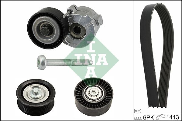 Schaeffler INA 529 0304 10 V-Ribbed Belt Set