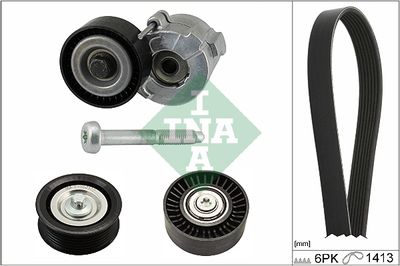 V-Ribbed Belt Set Schaeffler INA 529 0304 10