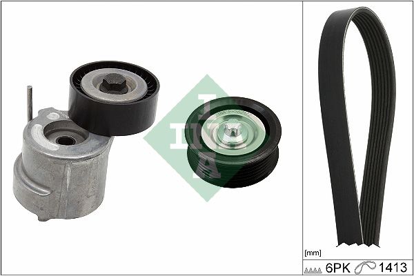 Schaeffler INA 529 0305 10 V-Ribbed Belt Set
