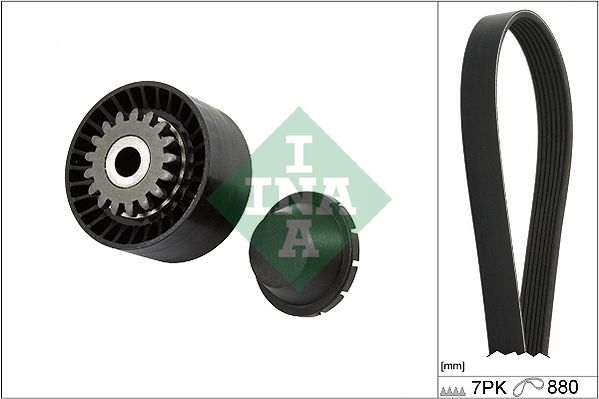 Schaeffler INA 529 0318 10 V-Ribbed Belt Set