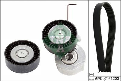 V-Ribbed Belt Set Schaeffler INA 529 0320 10