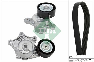 V-Ribbed Belt Set Schaeffler INA 529 0323 10