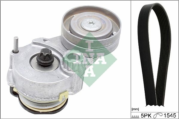 Schaeffler INA 529 0329 10 V-Ribbed Belt Set