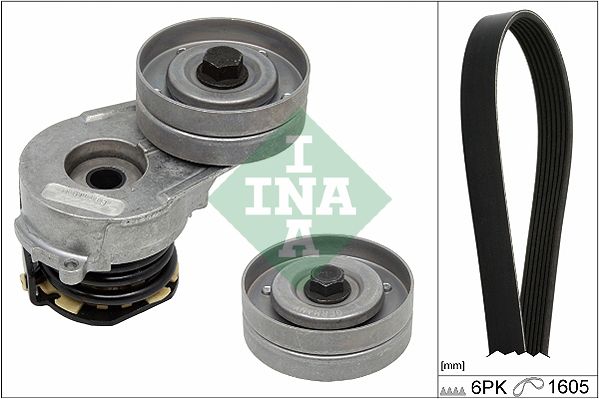 Schaeffler INA 529 0330 10 V-Ribbed Belt Set