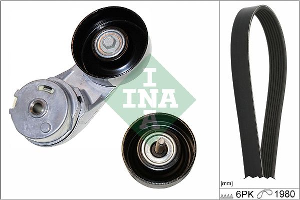 Schaeffler INA 529 0331 10 V-Ribbed Belt Set