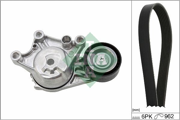 Schaeffler INA 529 0335 10 V-Ribbed Belt Set