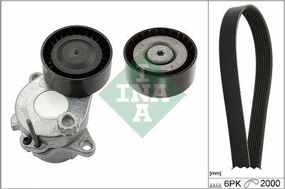 V-Ribbed Belt Set Schaeffler INA 529 0343 10
