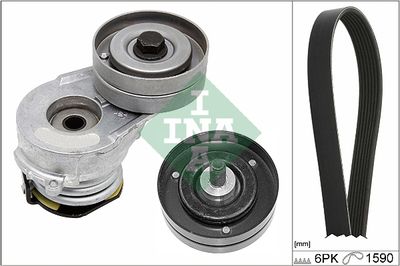 V-Ribbed Belt Set Schaeffler INA 529 0345 10