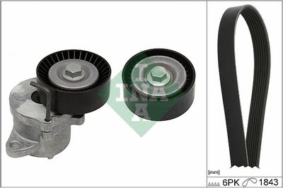 V-Ribbed Belt Set Schaeffler INA 529 0350 10