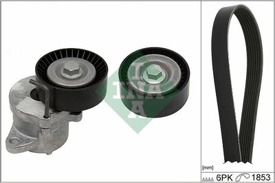 V-Ribbed Belt Set Schaeffler INA 529 0351 10